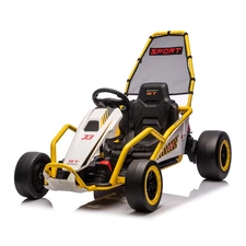 Детский электрокарт M 6374EL-6(24V) желтый два мотора по 200W